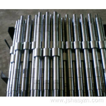 High strength roller finishing shaft